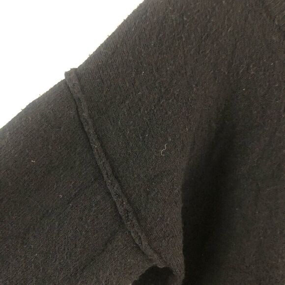 Democracy boatneck black sweater buttons on side size M - Picture 6 of 9